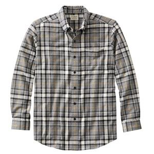 Men's Scotch Plaid Flannel Shirt, Traditional Fit